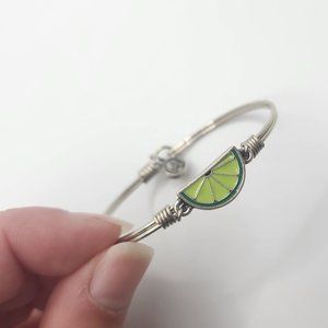 Luca + Danni Lime Bracelet 7"